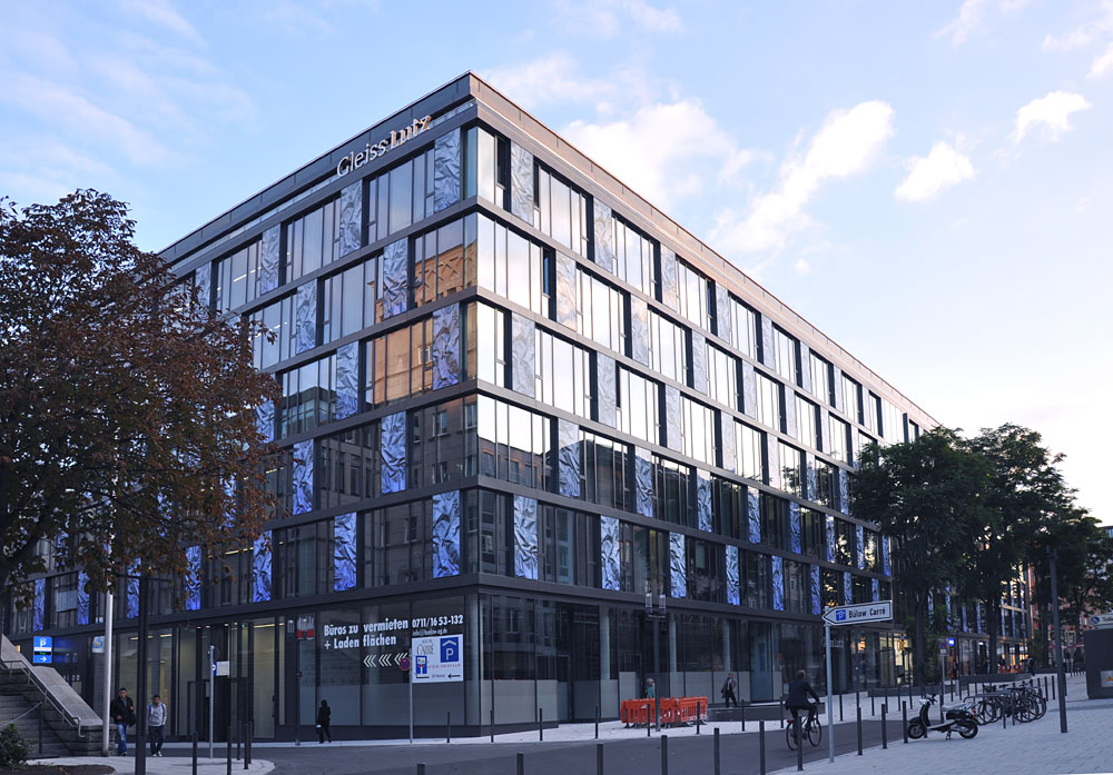Praxisräume mieten Stuttgart – Bülow Carré von außen